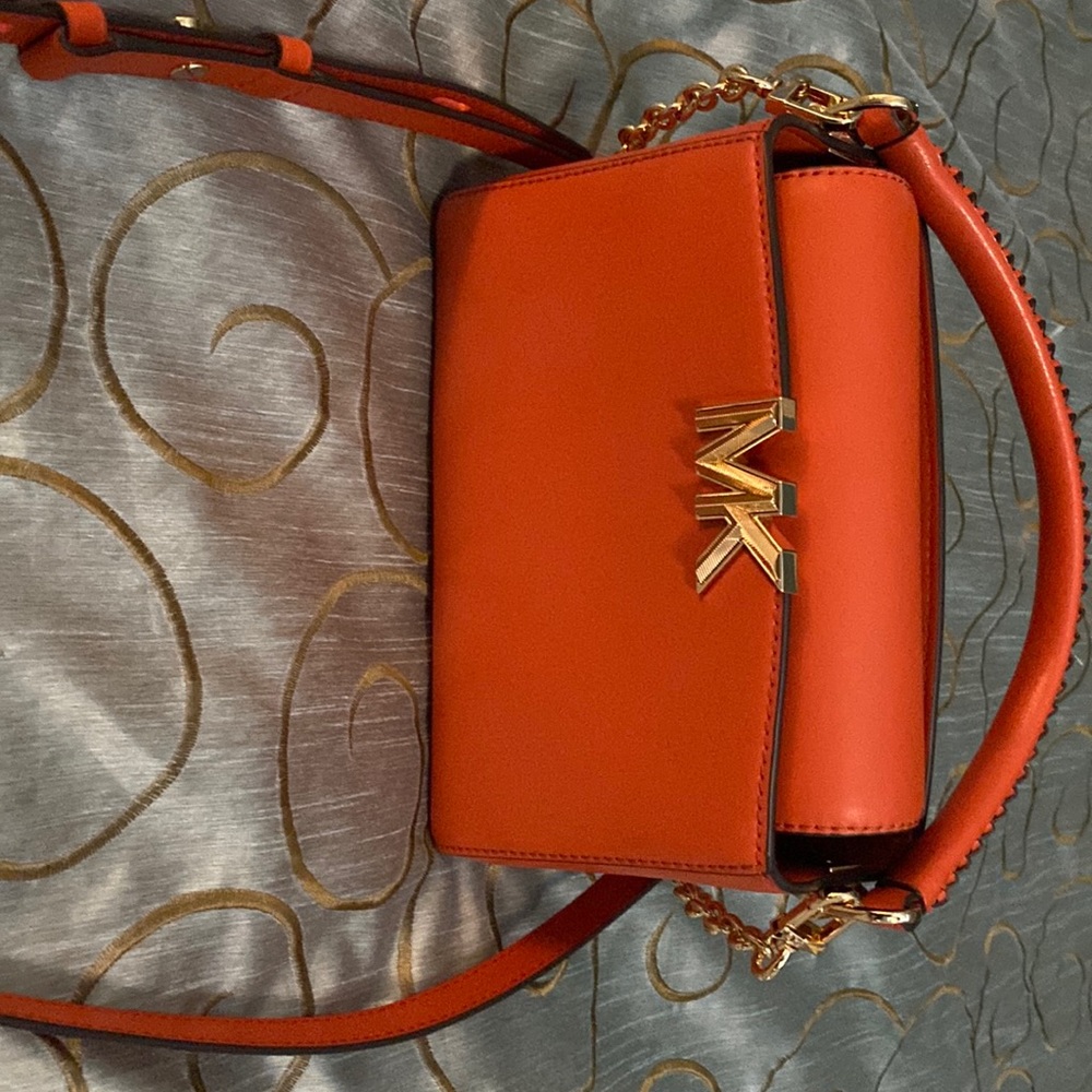 Michael Kors Karlie Small Leather Crossbody Bag